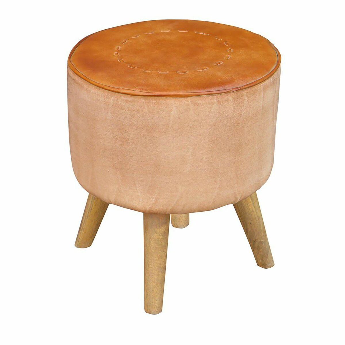Sittpall Alexandra House Living Mangoträ 38 x 42 x 38 cm
