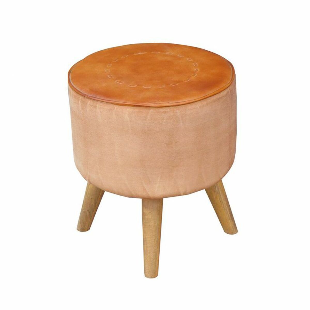 Sittpall Alexandra House Living Mangoträ 38 x 42 x 38 cm - 3