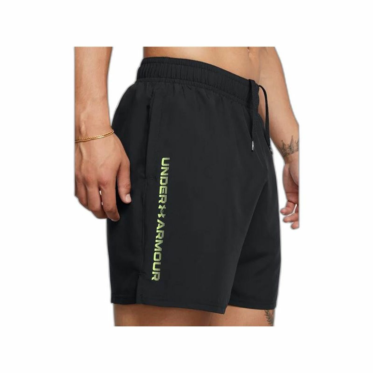 Sportshorts för män Under Armour Wordmark Svart - 5