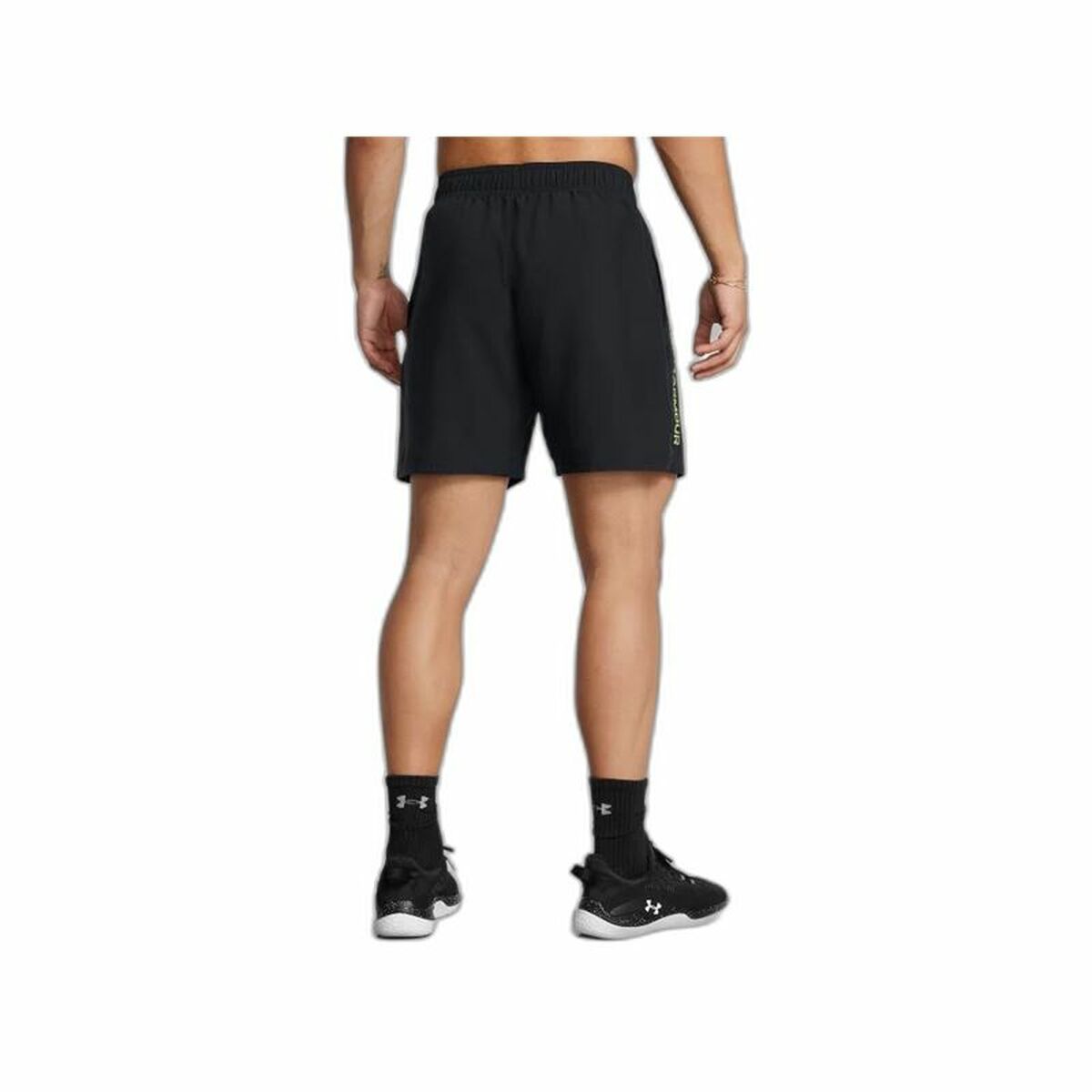 Sportshorts för män Under Armour Wordmark Svart - 4
