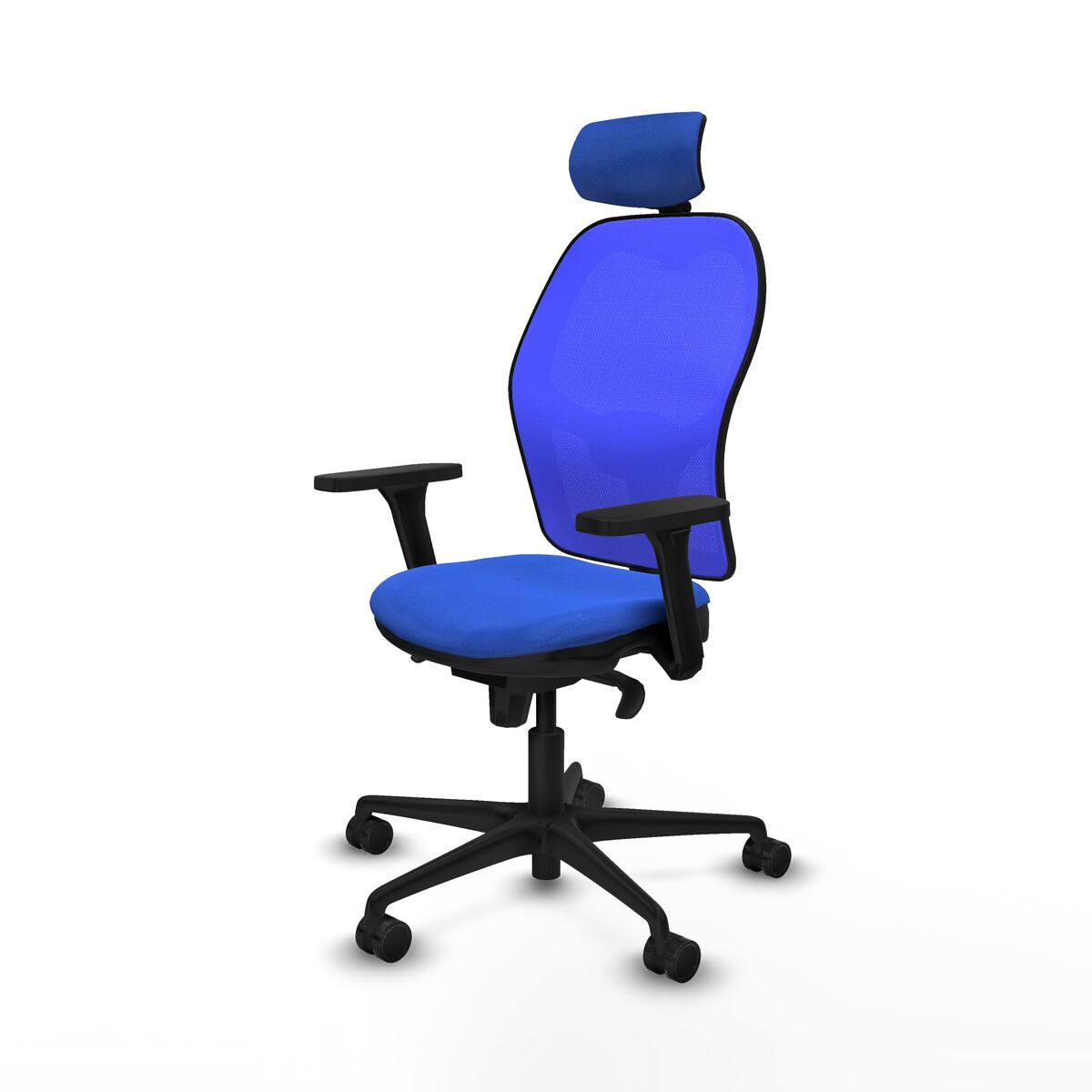 Kontorsstol Piqueras y Crespo 3D036N2 Blå - 2