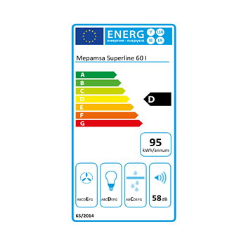 Konventionell fläkt Mepamsa SUPERLINE 60V2 390 m3/h Rostfritt stål