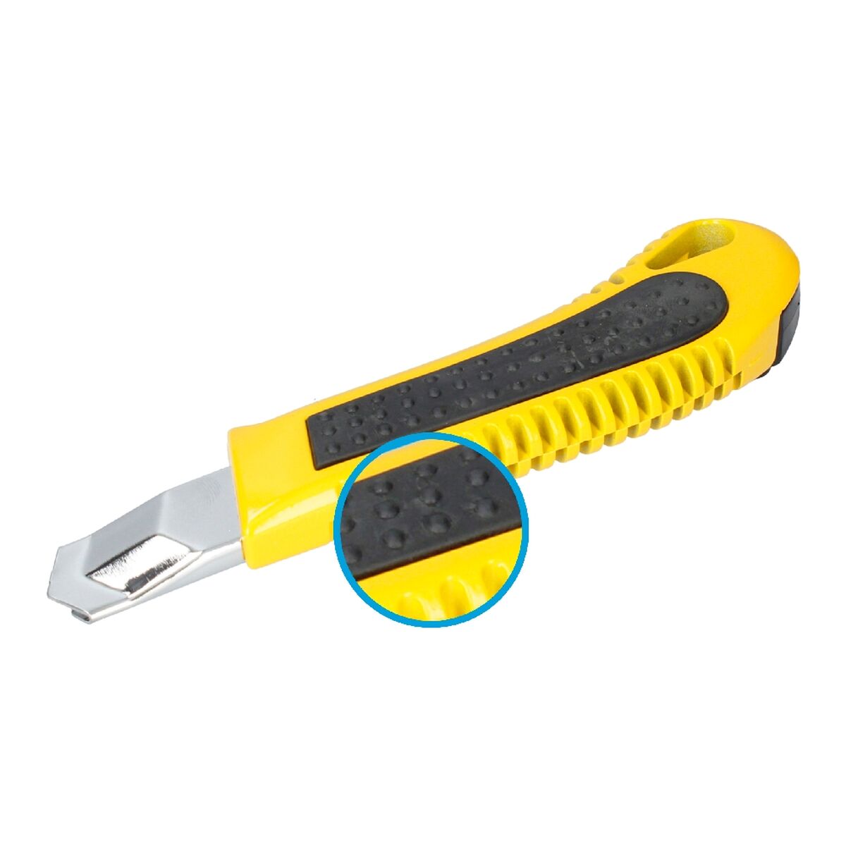 brytbladskniv Ferrestock Gul 18 mm - 2