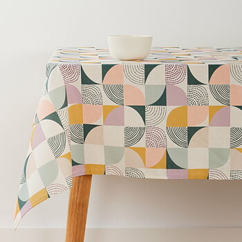 Fläckresistent bordsduk i harts Belum 0120-381 Multicolour 250 x 150 cm