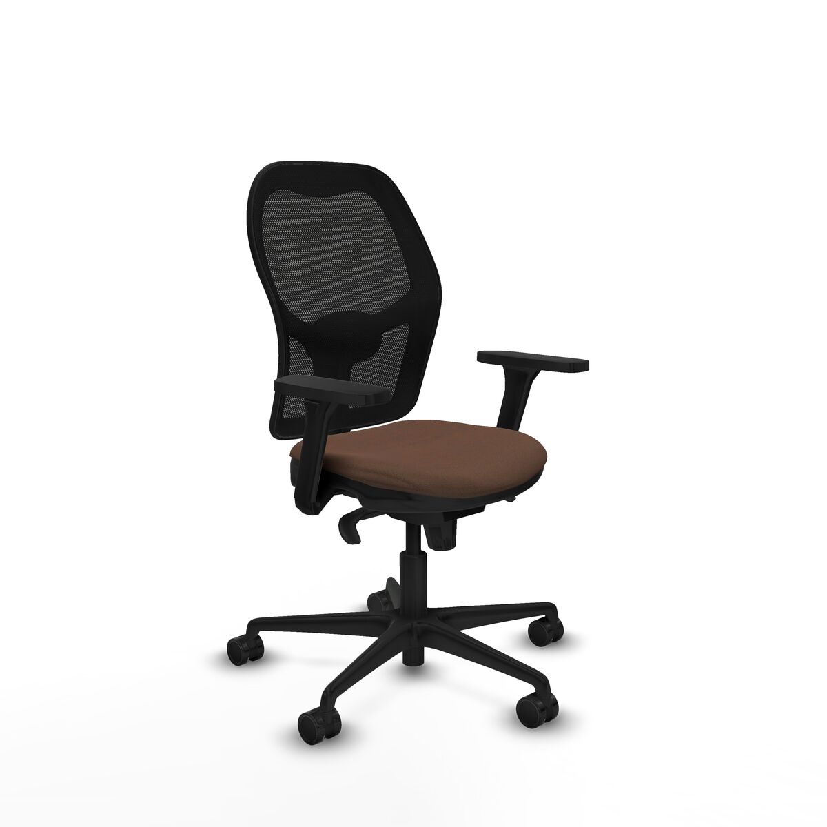 Kontorsstol Jorquera Piqueras y Crespo 3D036N0 Svart Mörkbrun