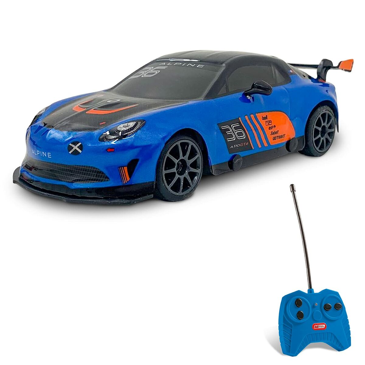 Radiostyrd bil Mondo Alpine A110 GT4 Blå Turkos - 3