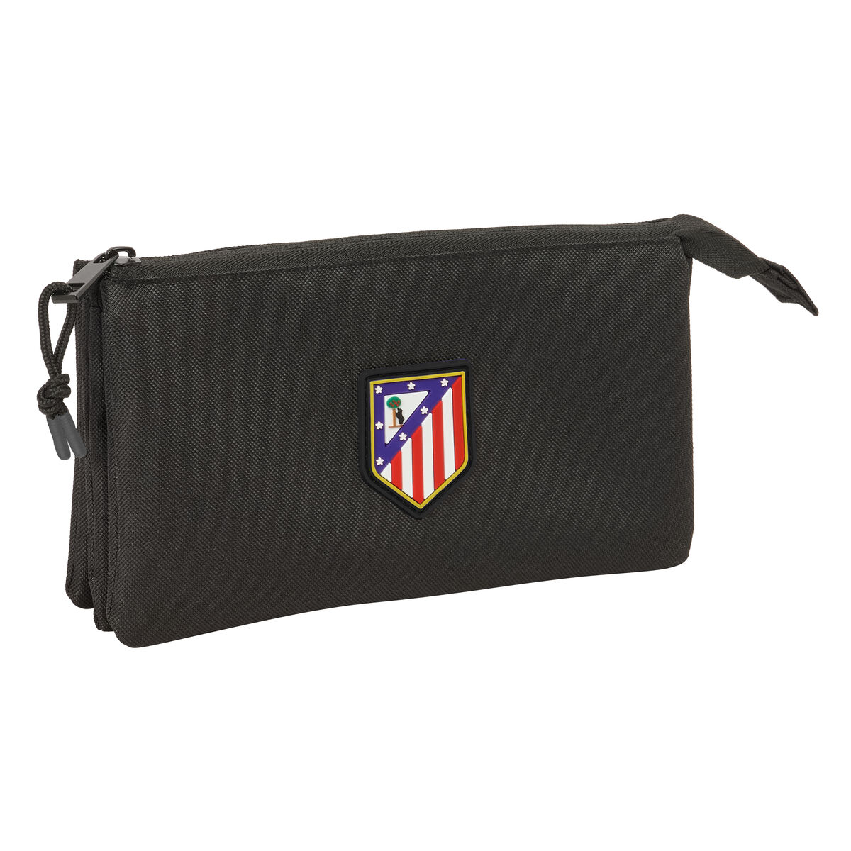 Tredubbel Carry-all Atlético Madrid Svart 22 x 12 x 3 cm