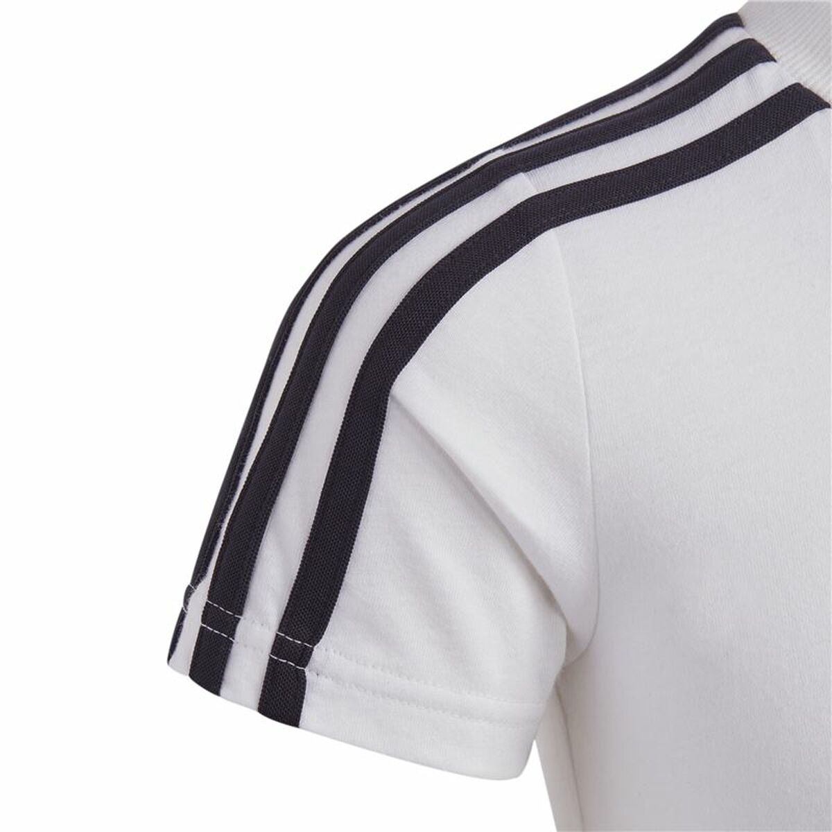 T-shirt med kortärm Adidas Lk 3S Co Vit - 3