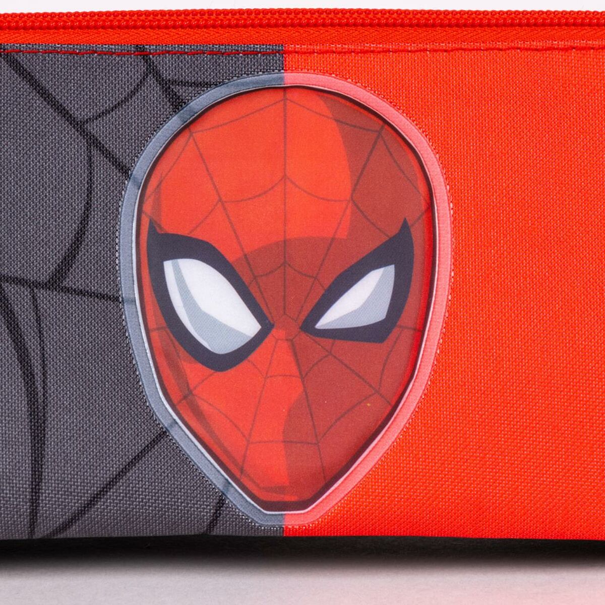 Tredubbel Carry-all Spider-Man Röd Svart 22,5 x 2 x 11,5 cm - 8