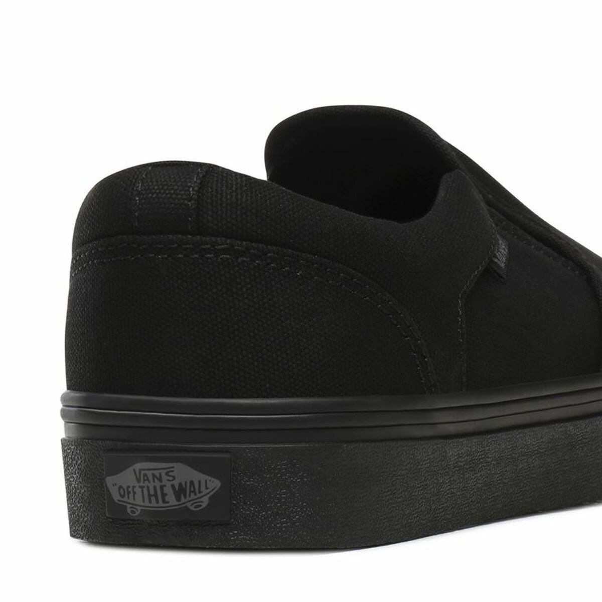 Sportskor Casual Herr Vans Asher Svart - 2