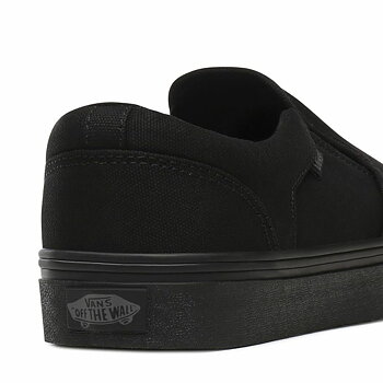 Sportskor Casual Herr Vans Asher Svart