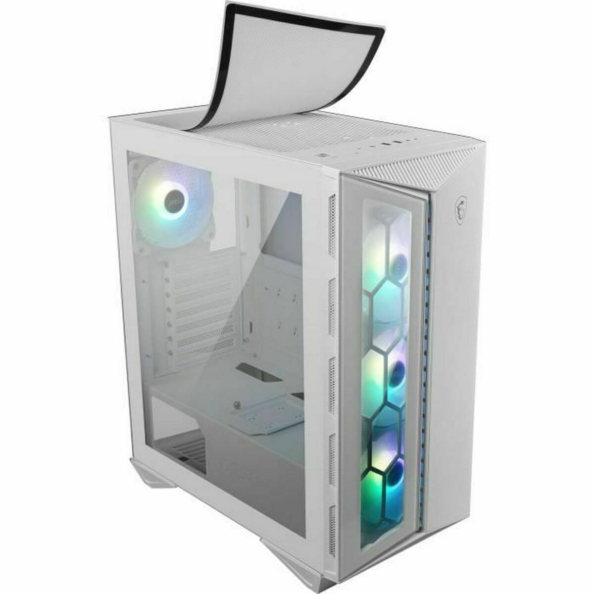 ATX Semitorn MSI CAS MPG GUNGNIR 110R WHITE Vit Multicolour RGB - 5