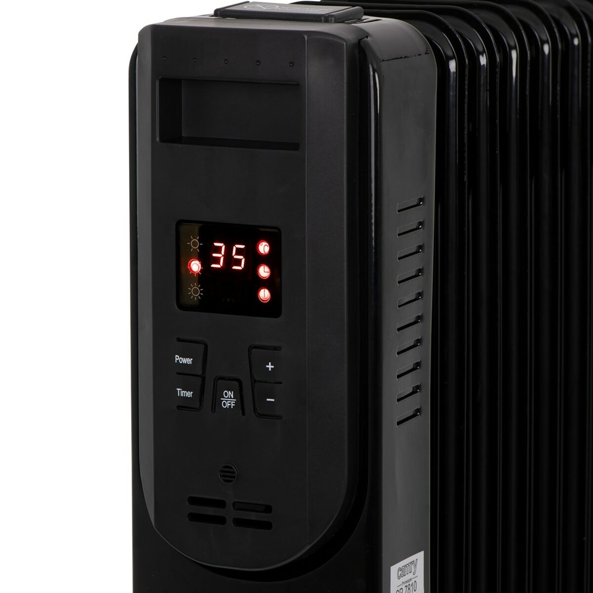 Oljeelement Adler CR 7810 Svart 2000 W - 7