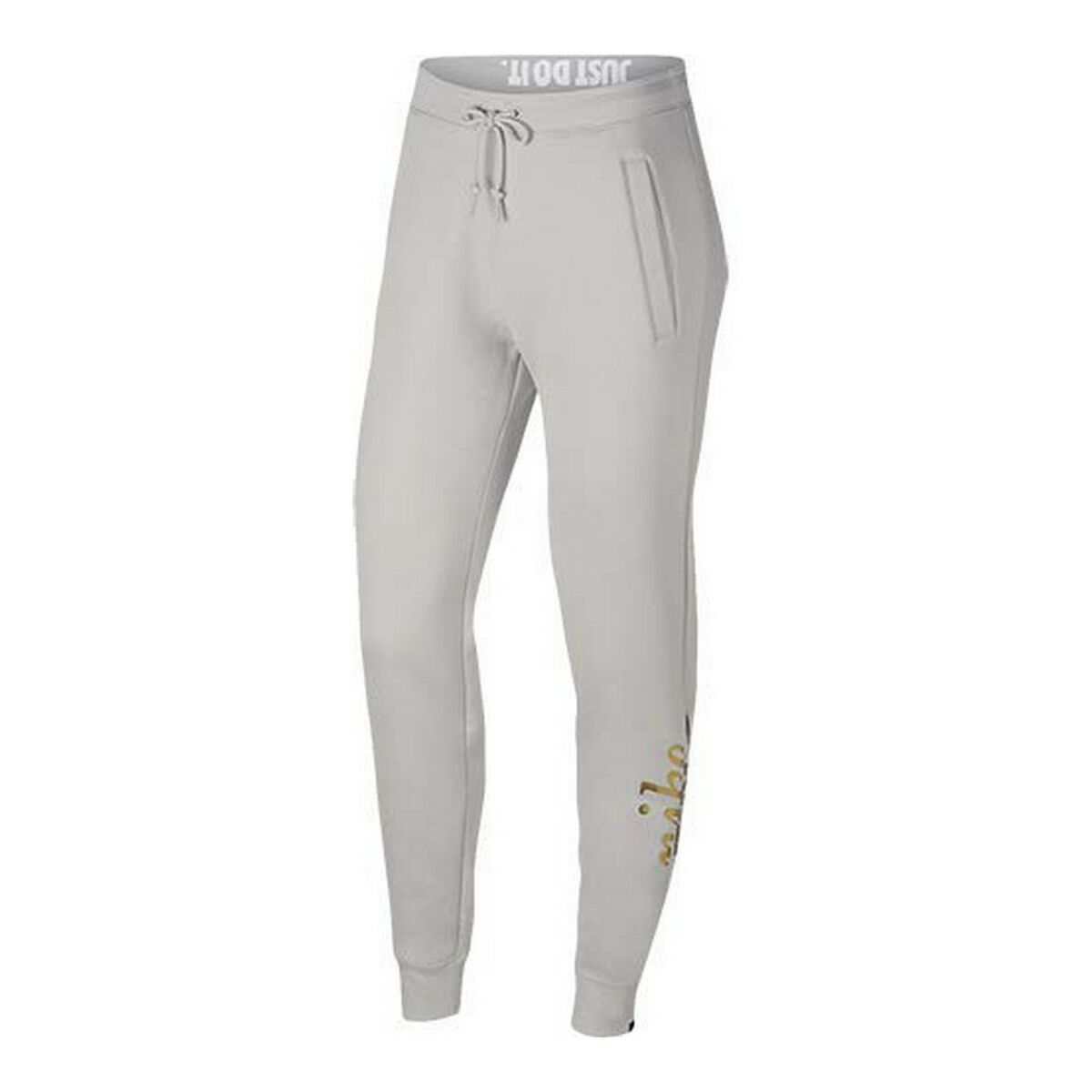 Nederdel träningsoverall för vuxna Nike AJ0094 Grå Kvinna - 2