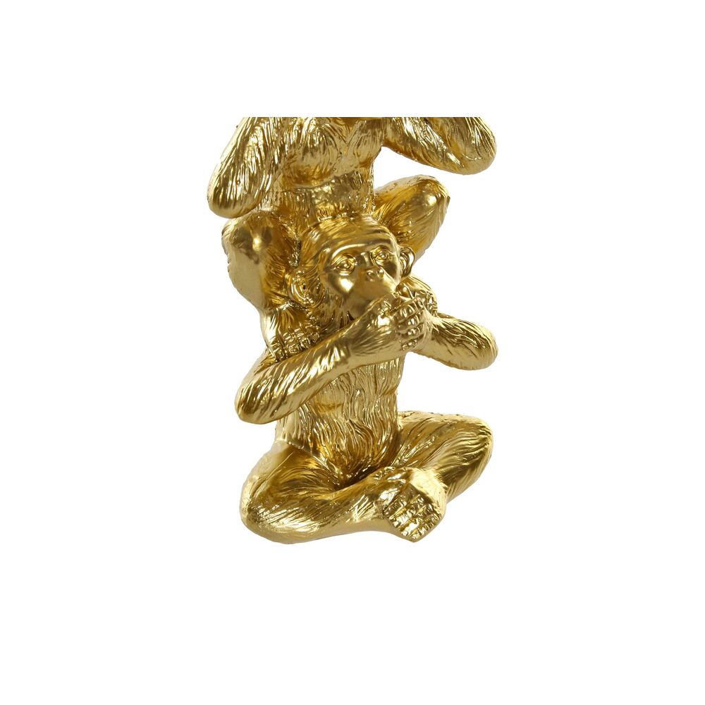 Prydnadsfigur DKD Home Decor Gyllene Kolonial 8,5 x 6 x 20 cm - 2