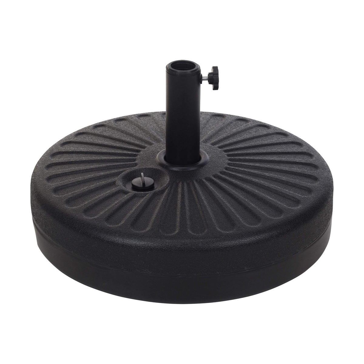 Parasollfot Progarden Svart Harts (58 X 15 cm)