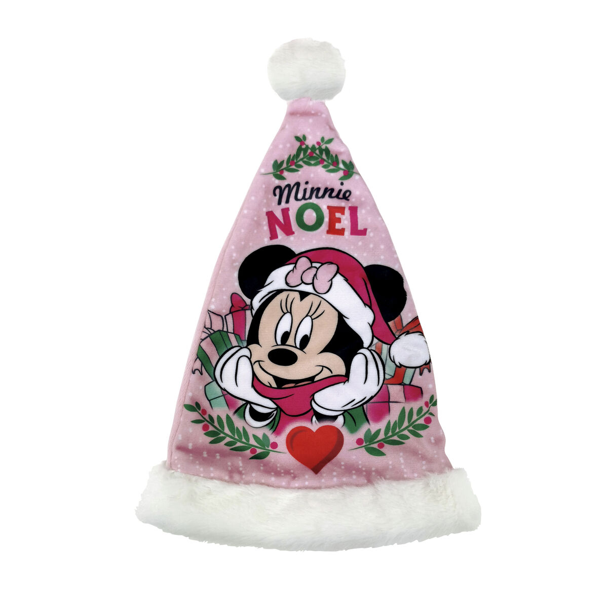 Jultomtemössa Minnie Mouse Lucky Barn 37 cm - 2