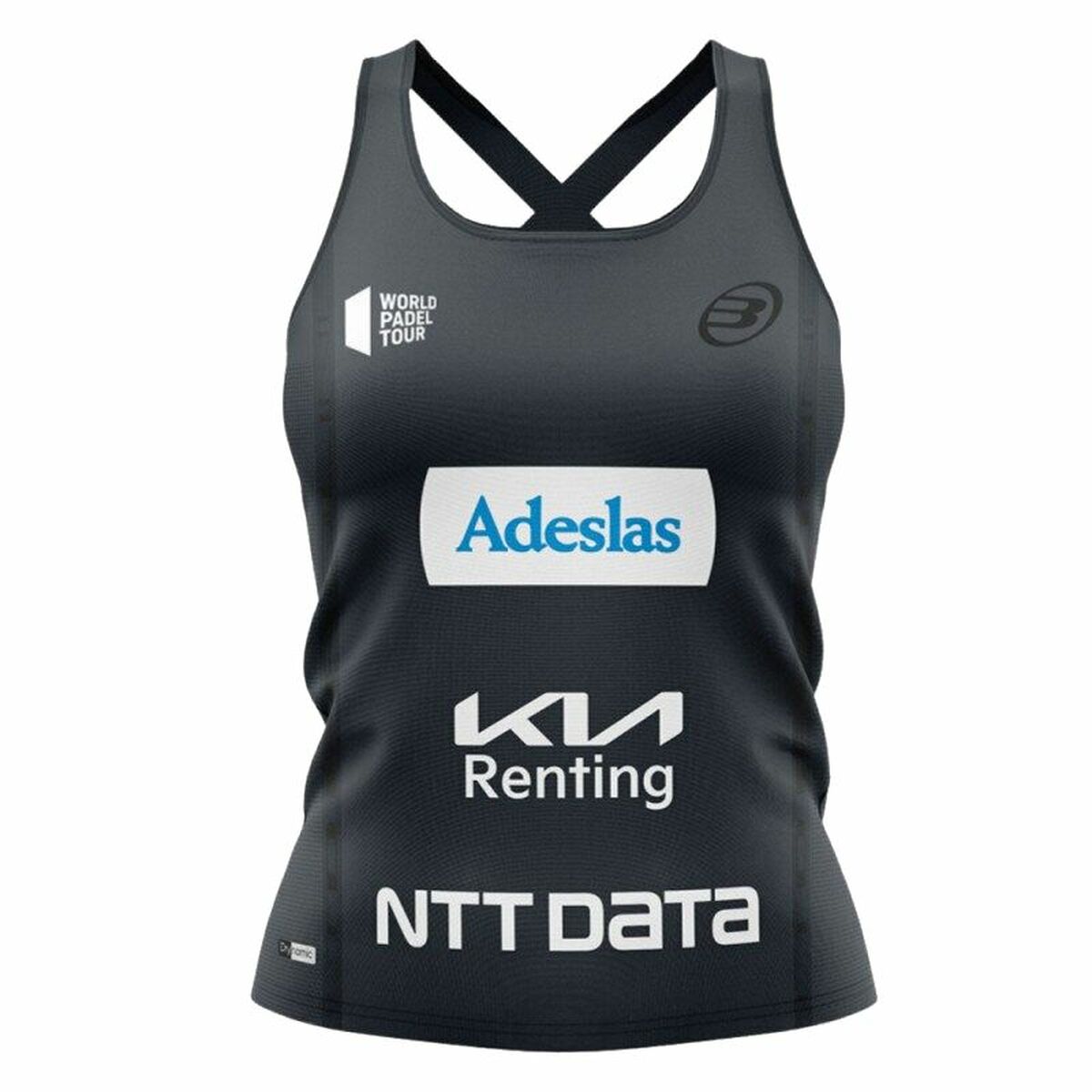 Ärmlös sporttröja Dam Bullpadel Orlas Gemma Triay  Padel Svart - 2
