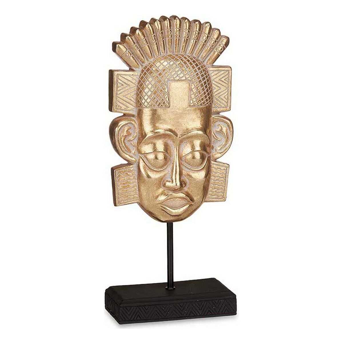 Prydnadsfigur Gift Decor Gyllene Indier 17,5 x 36 x 10,5 cm