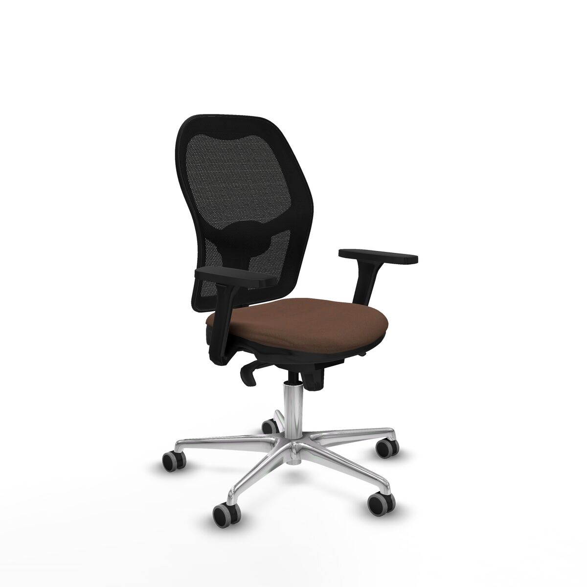 Kontorsstol Jorquera Piqueras y Crespo 3D086G0 Svart Mörkbrun