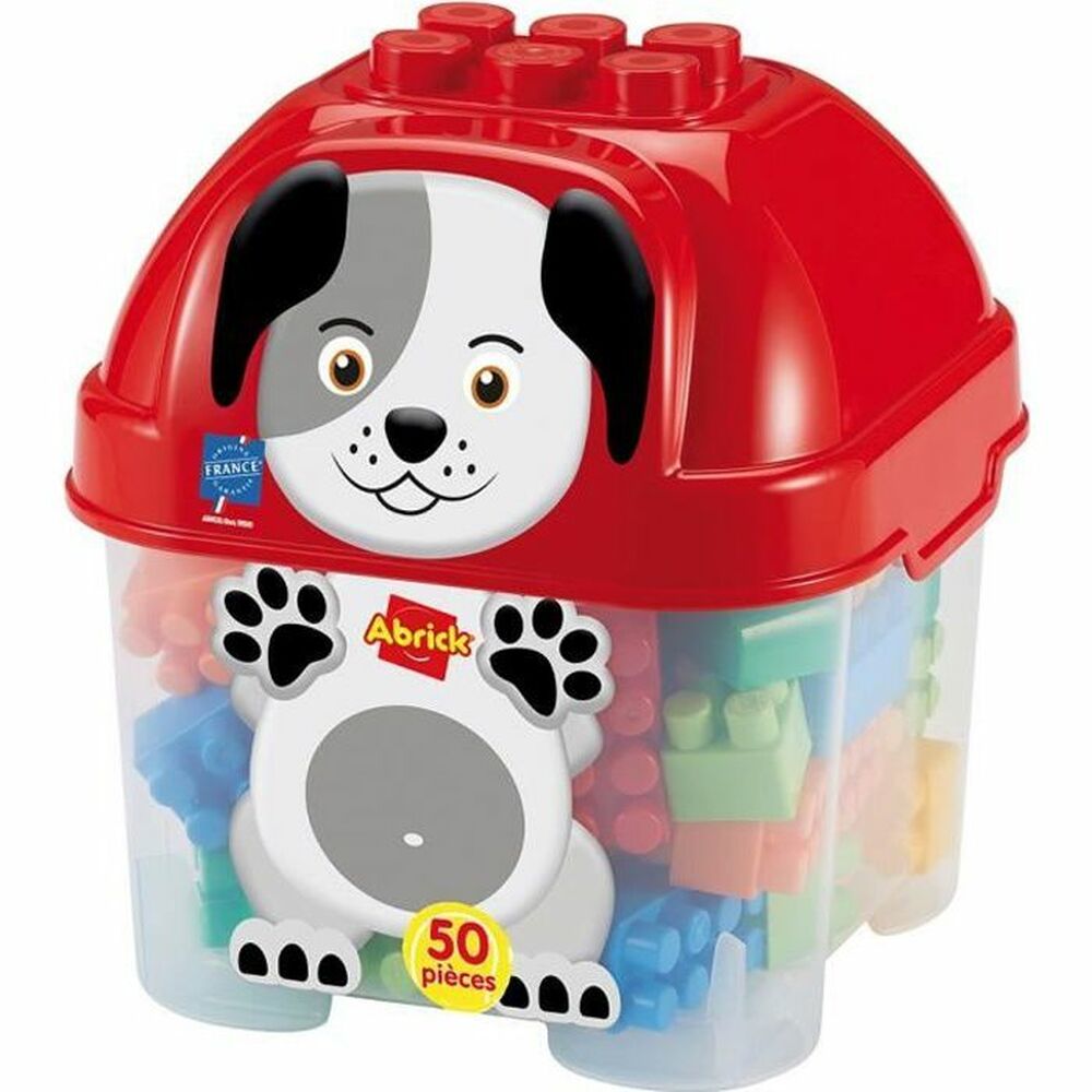 Playset Ecoiffier Dog barrel 50 Delar