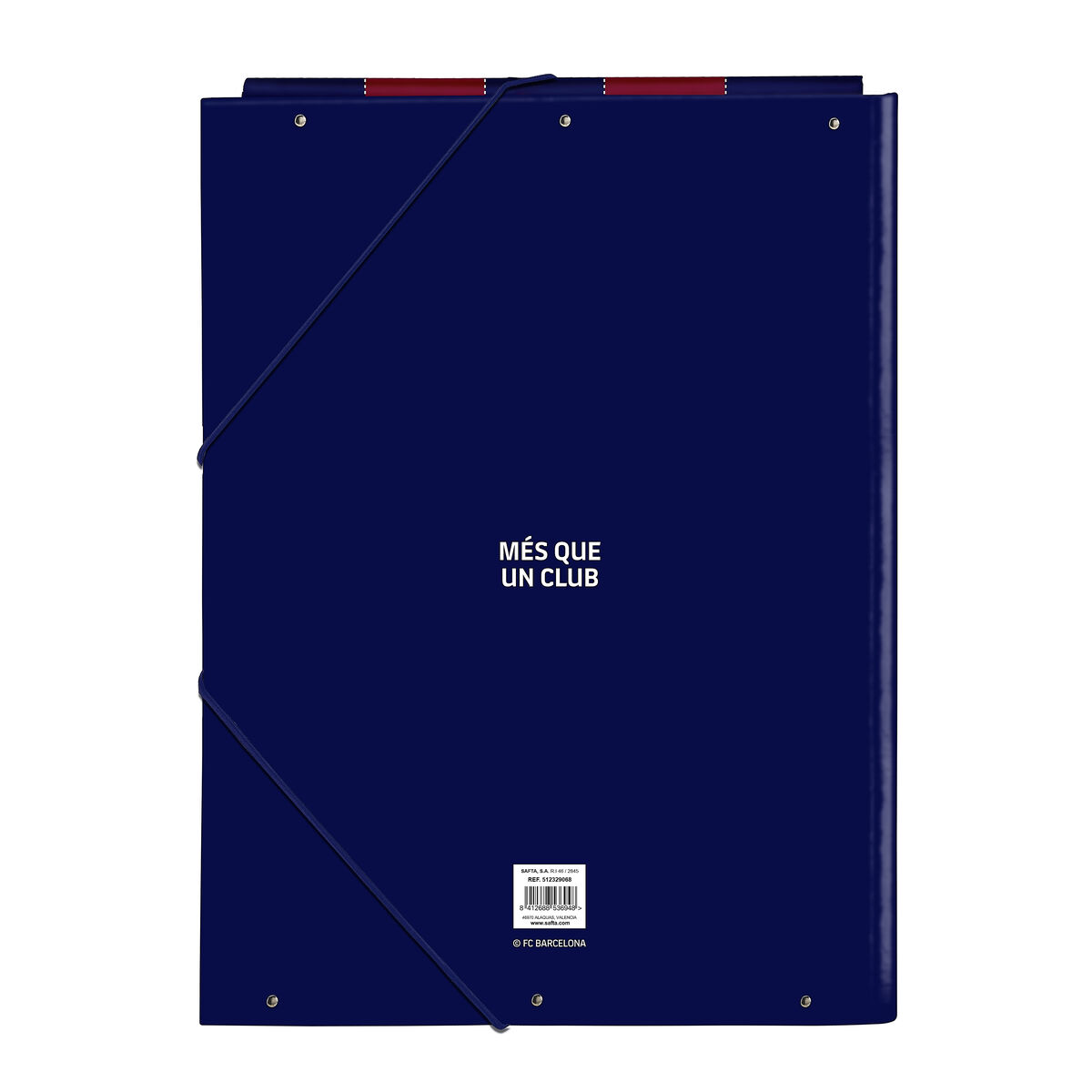 Folder F.C. Barcelona Röd Marinblå A4 - 2