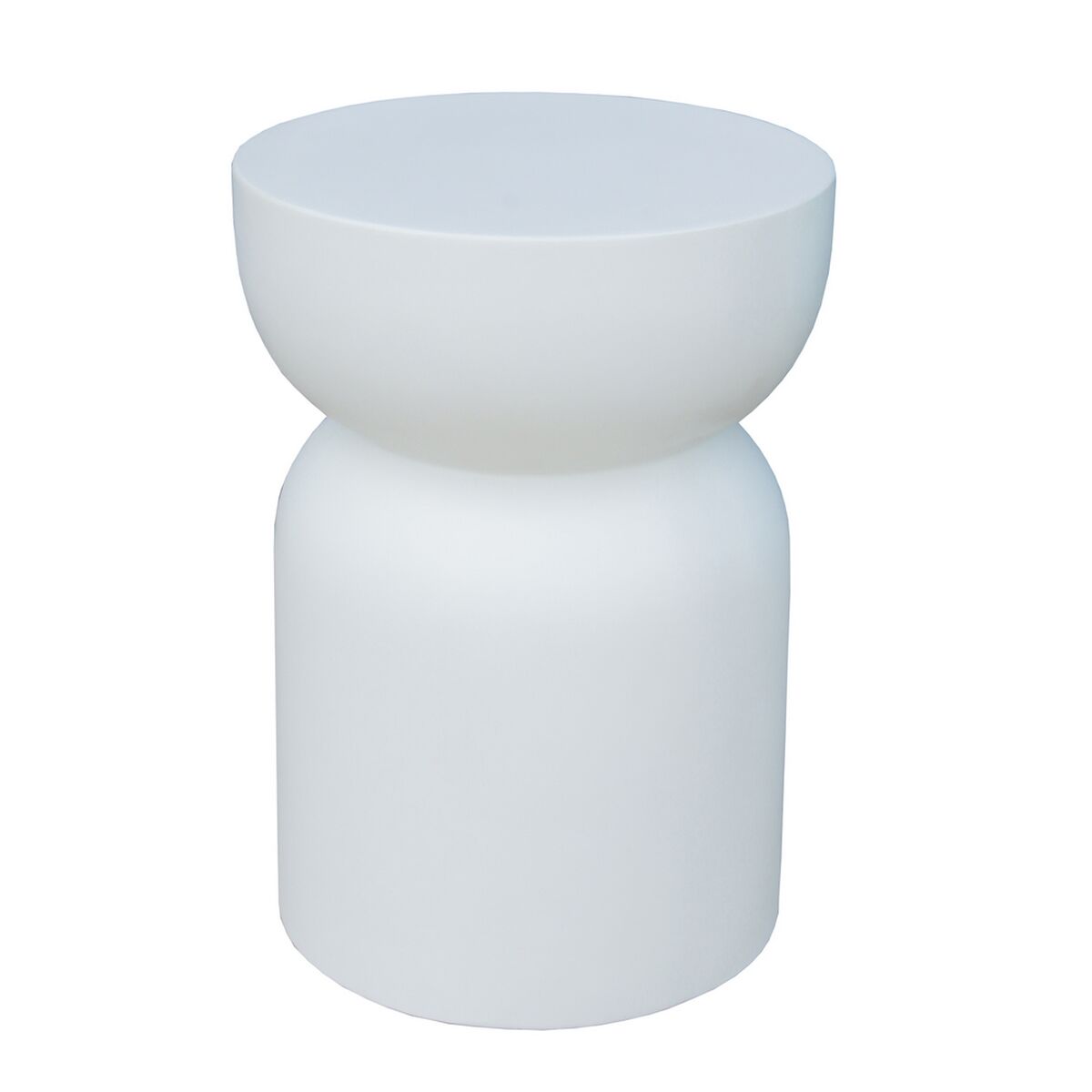 Sittpall Bacoli Vit Cement 33 x 33 x 46 cm