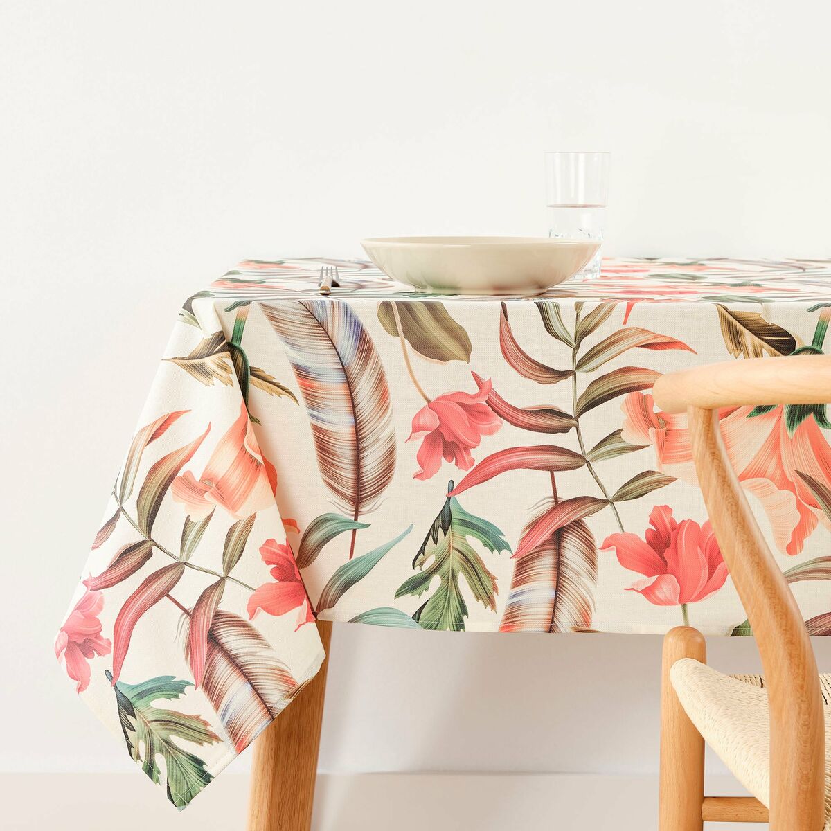 Fläckresistent bordsduk i harts Belum 0120-386 Multicolour 250 x 150 cm
