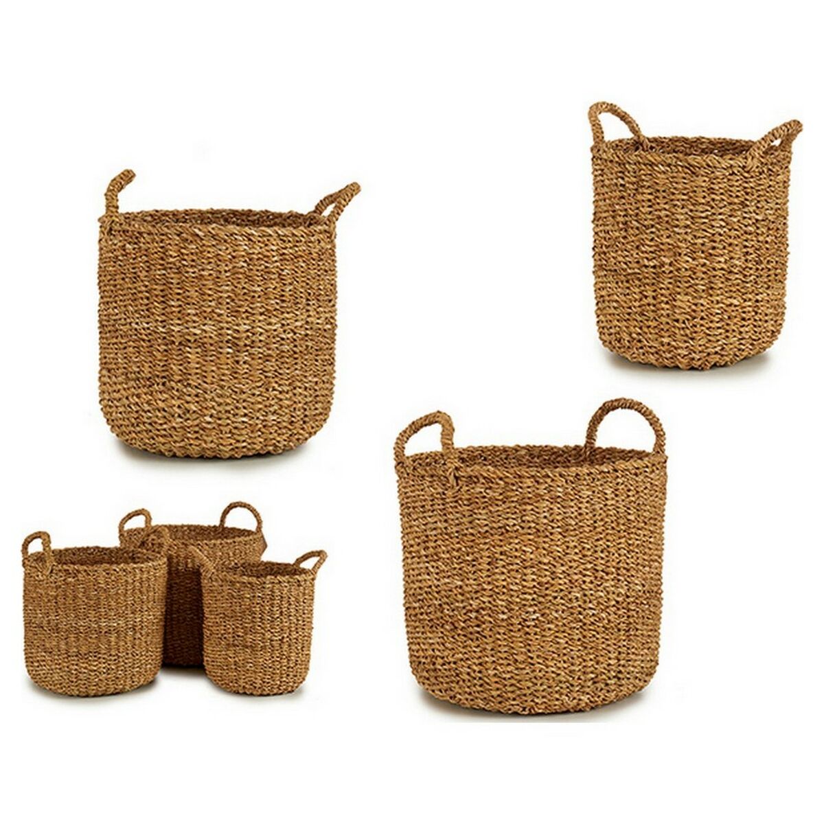 Korgset Gift Decor BDH-12 Brun Havsalger
