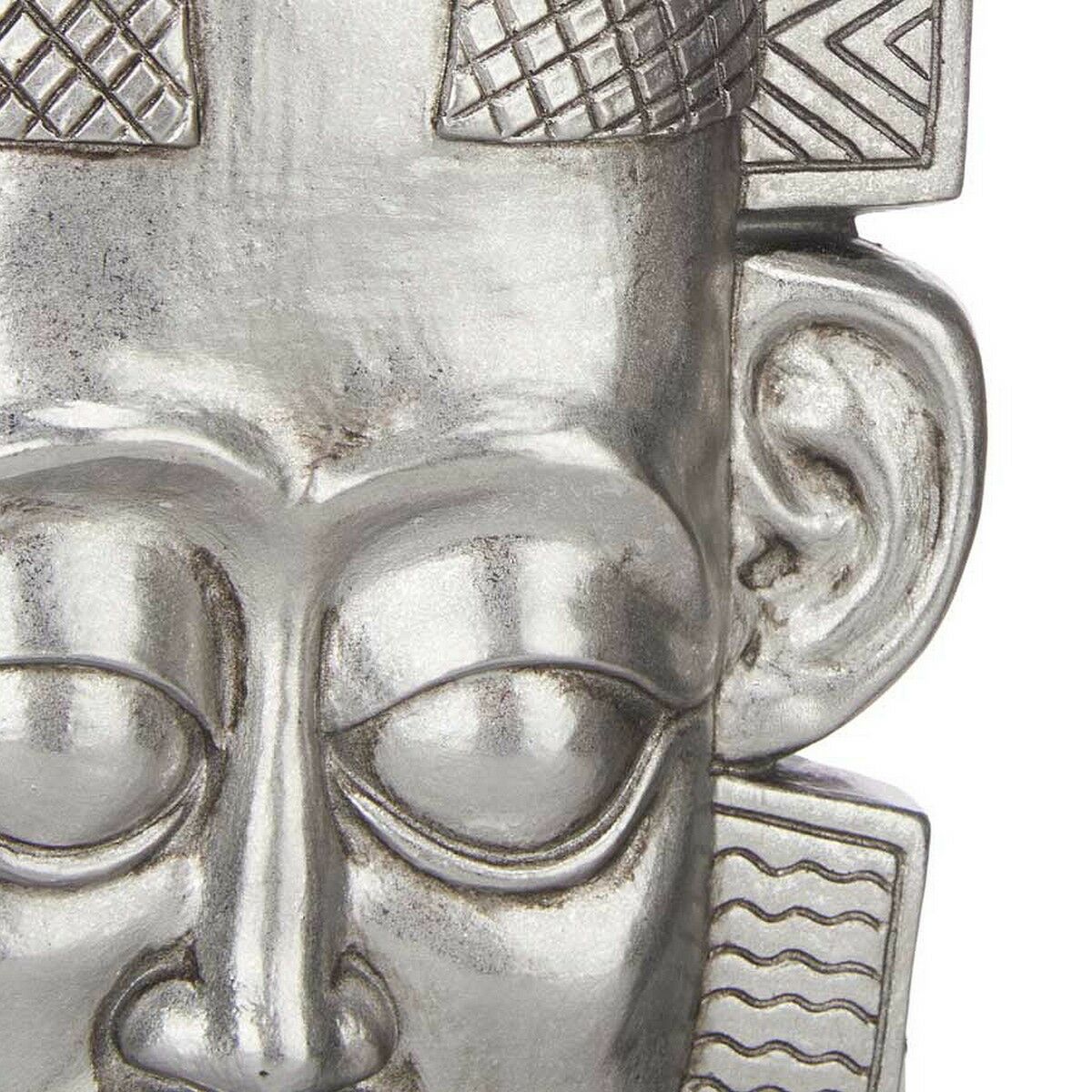 Prydnadsfigur Gift Decor Silvrig Silver Indier 17,5 x 36 x 10,5 cm - 2