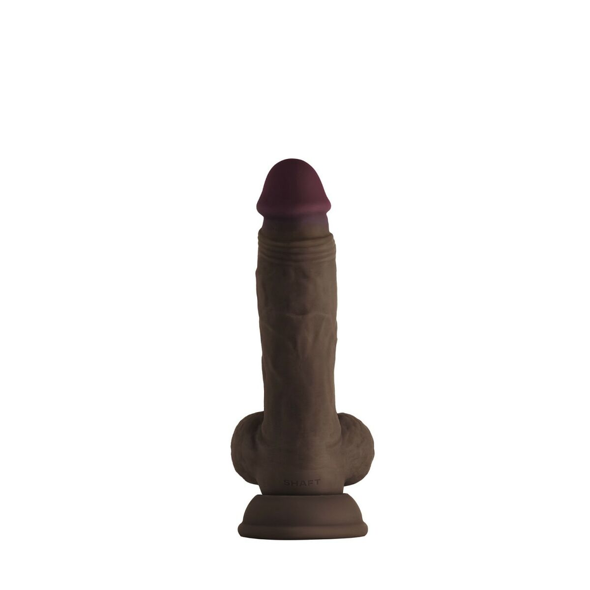 Realistisk dildo Shaft MAHOGANY - 2