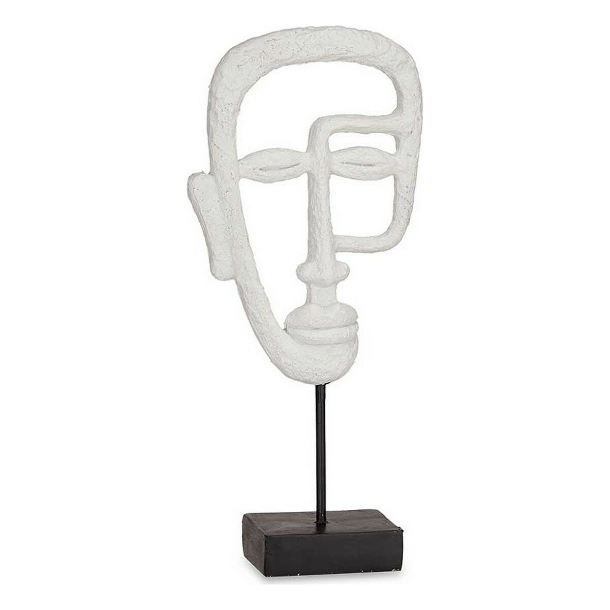 Prydnadsfigur Gift Decor Vit Ansikte 19,5 x 38 x 10,5 cm