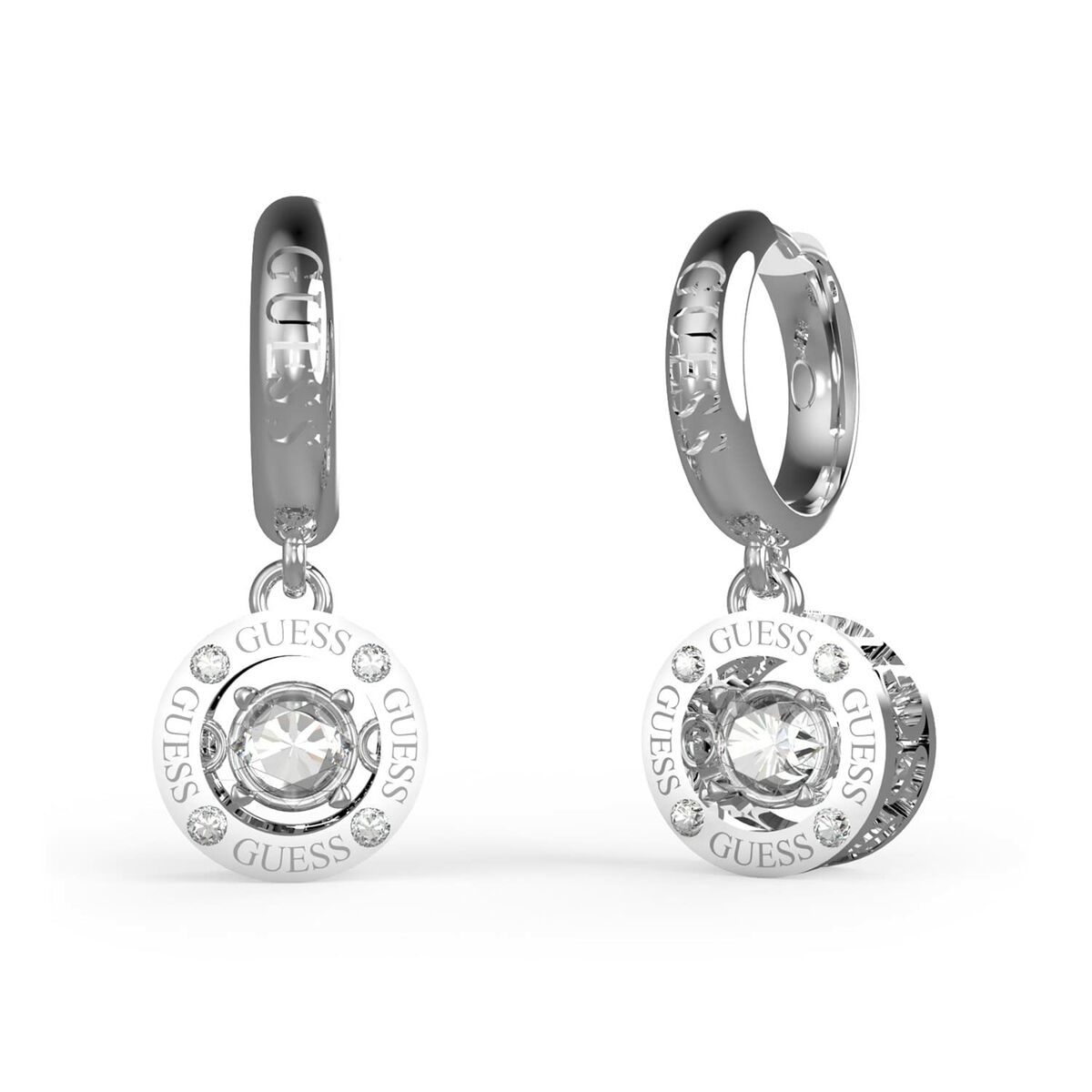 Dam örhängen Guess JUBE01463JWRHT-U Rostfritt stål 1 cm - 2