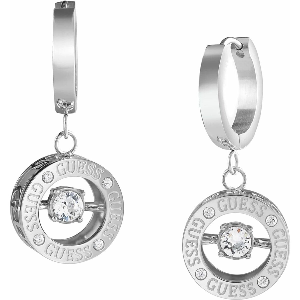 Dam örhängen Guess JUBE01463JWRHT-U Rostfritt stål 1 cm - 3