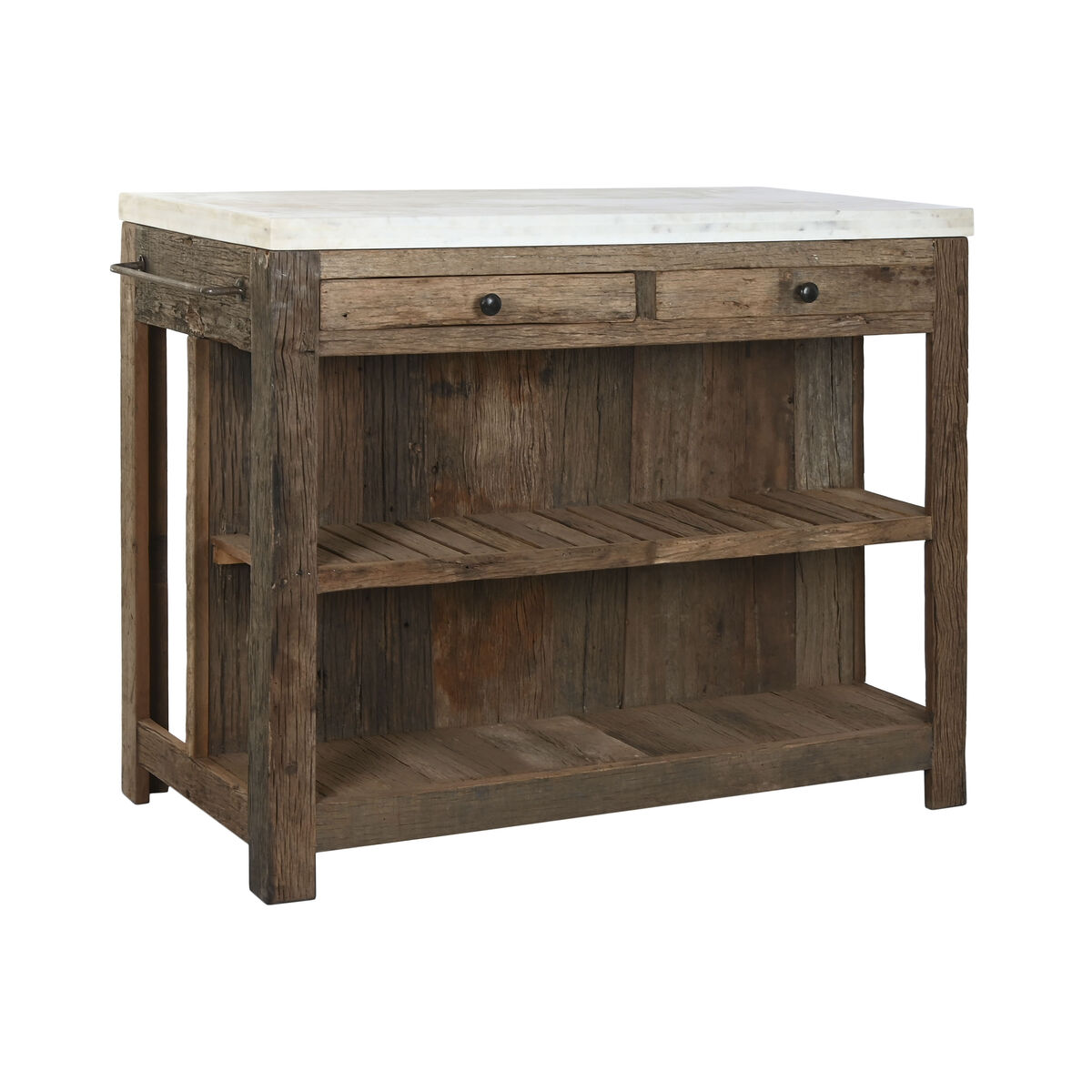 Köksmöbler Home ESPRIT Vit Naturell 120 x 60 x 97 cm 131 x 61,5 x 97 cm