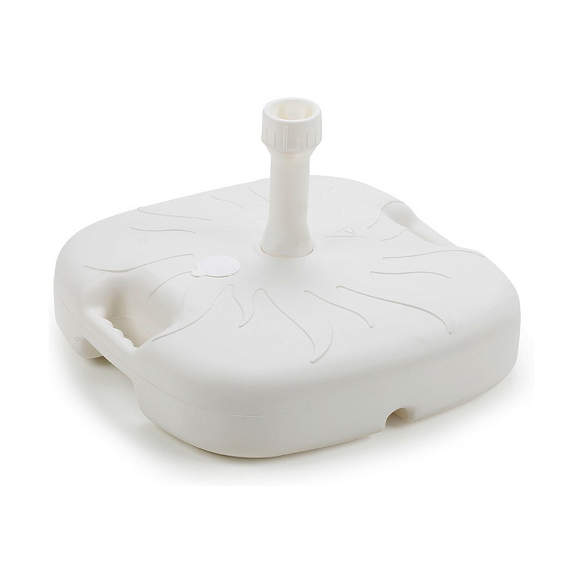 Parasollfot IPAE Progarden 18 L Vit polypropen Plast 44 x 44 x 12 cm - 4
