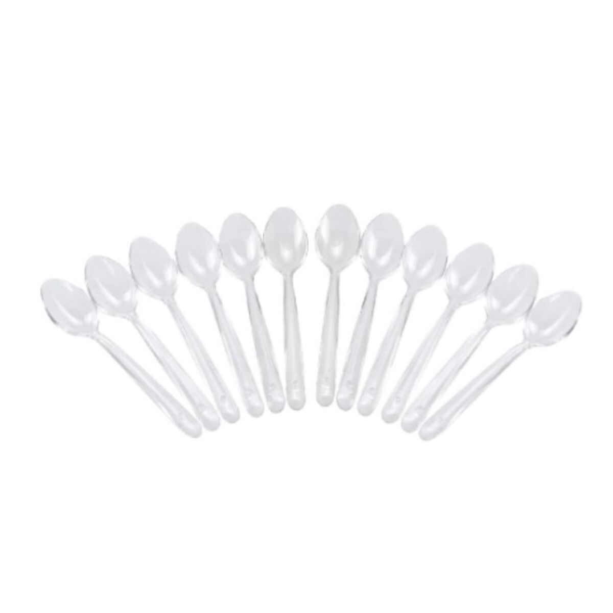 Reusable spoon set Algon Efterrätt Transparent 12 antal 14 cm - 2