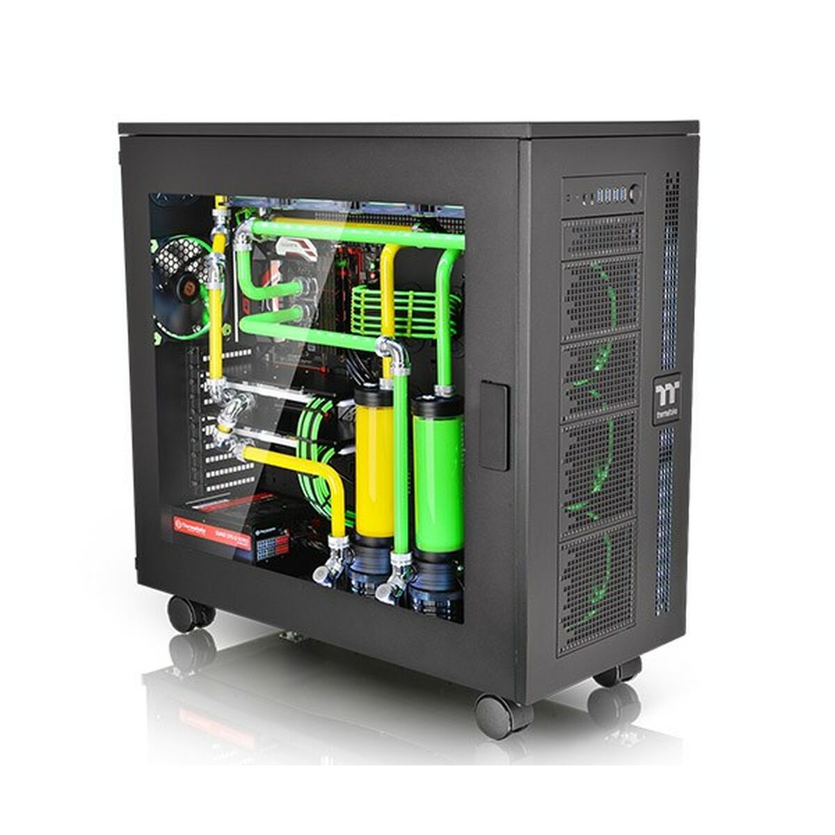 ATX Semitorn THERMALTAKE Core W100 Blå Svart - 2