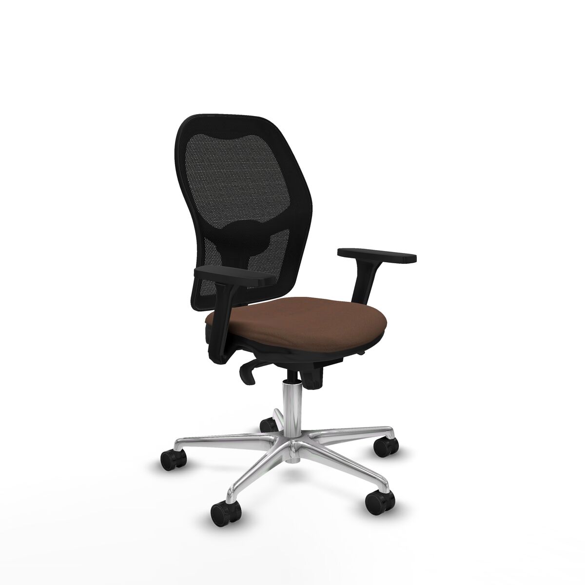 Kontorsstol Jorquera Piqueras y Crespo 3D086N0 Svart Mörkbrun