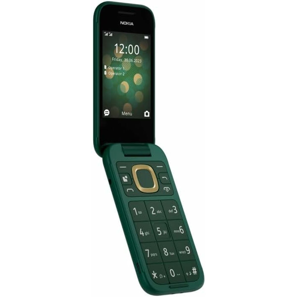 Mobiltelefon Nokia 2660 FLIP Grön 2,8" 128 MB - 4