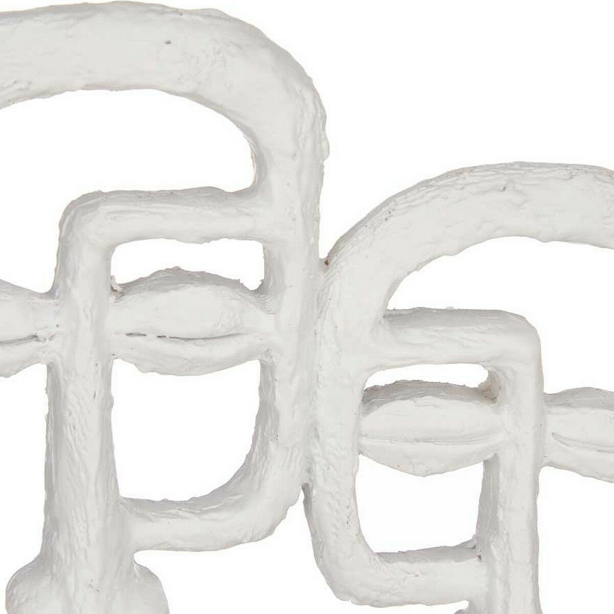 Prydnadsfigur Gift Decor Vit Ansikte 27 x 32,5 x 10,5 cm - 2