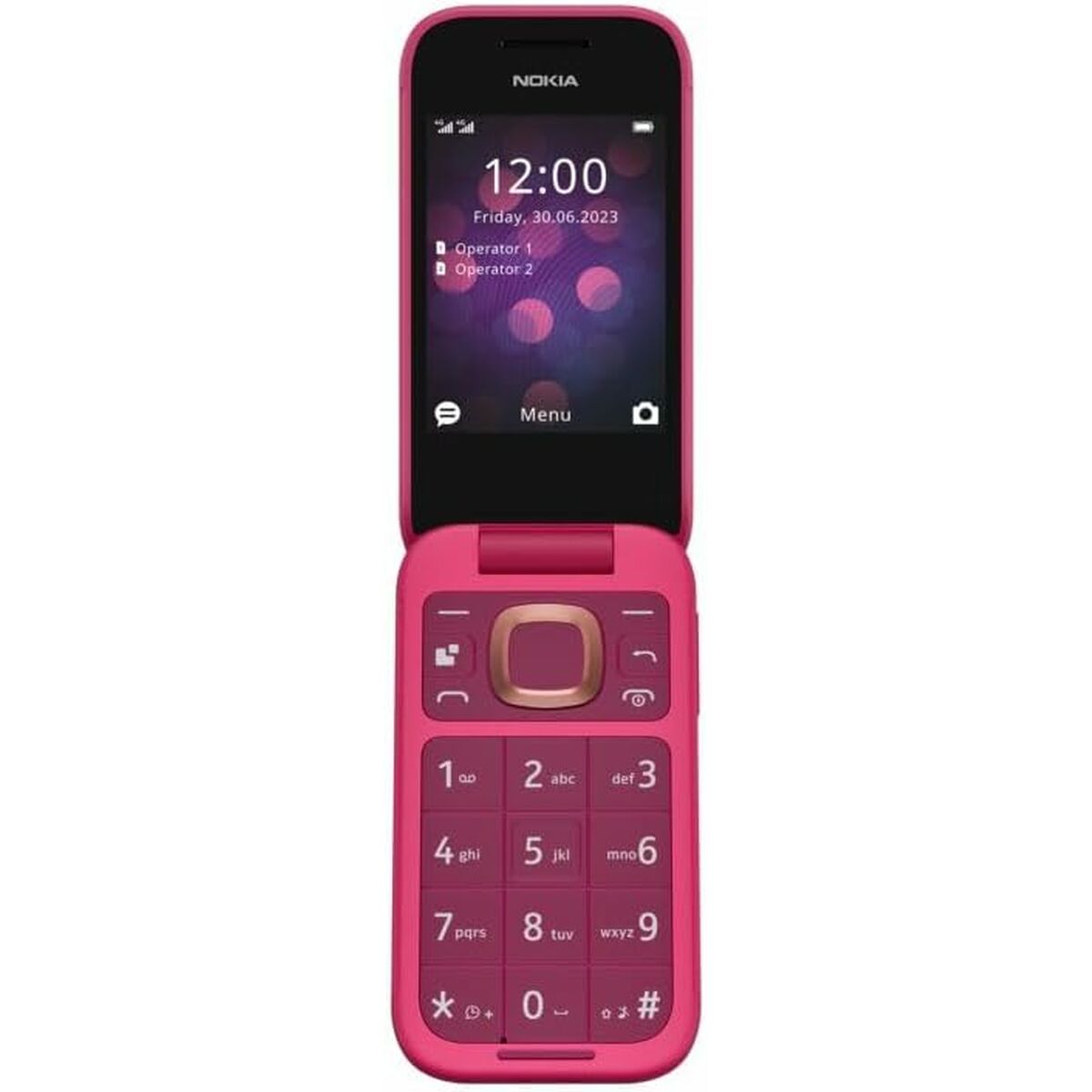 Mobiltelefon Nokia 2660 FLIP Rosa 2,8" 128 MB - 4