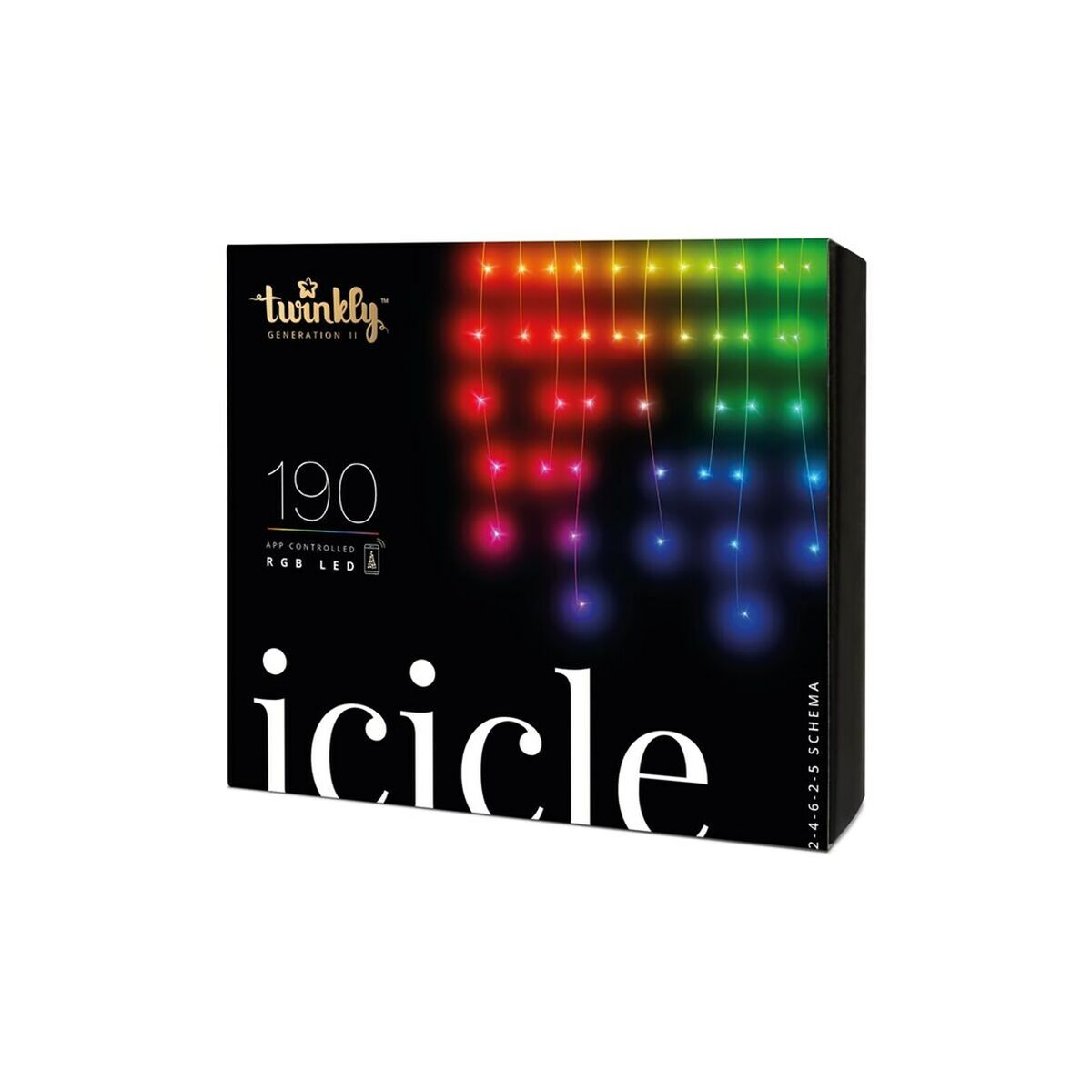 LED-Ljus Twinkly TWINKLY 190 RGB - 4