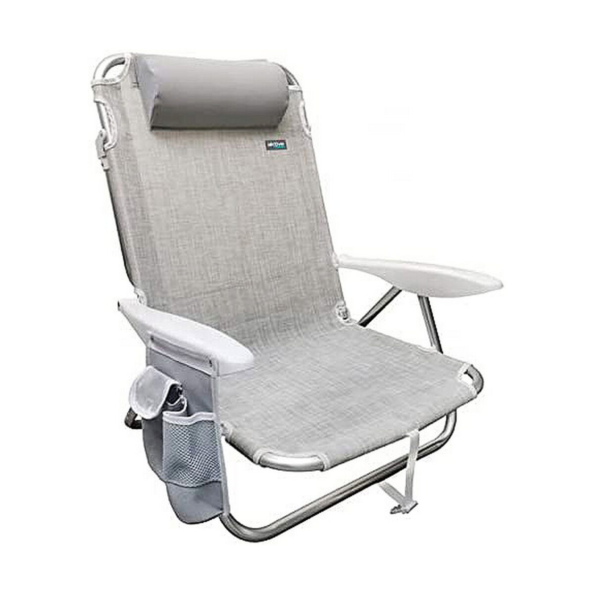 Strandstol Aktive Beige Grå 51 x 45 x 76 cm - 5