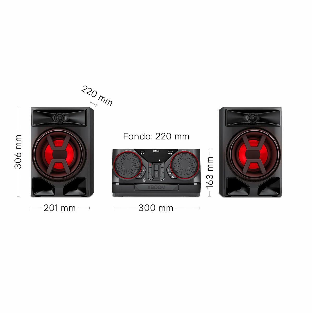 Mini Hifi LG CK43N - 2