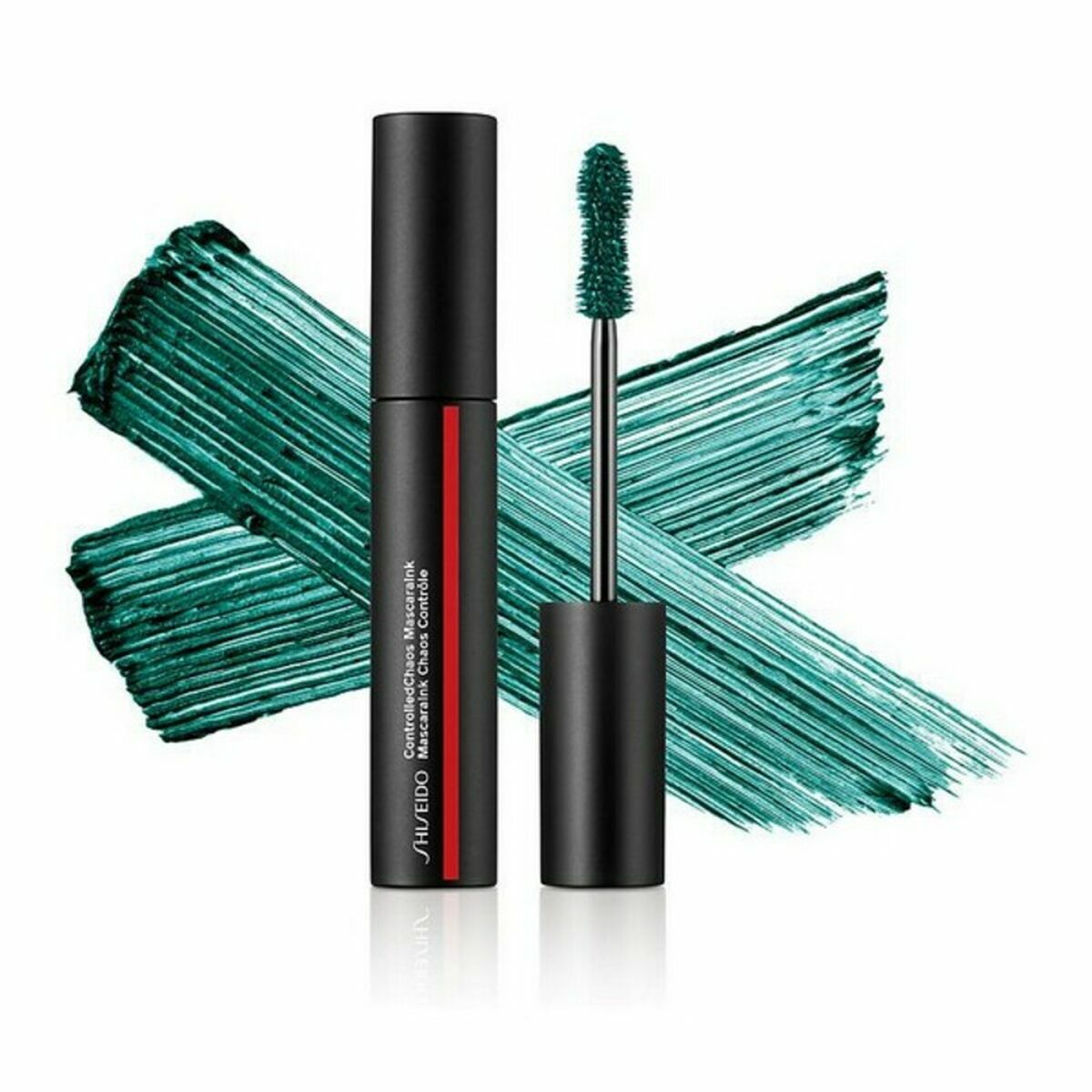 Maskara Shiseido Smk Controlled Chaos Mascara Ink Gressential Energyn 04 Emerald Energy Grön 11,5 ml - 2