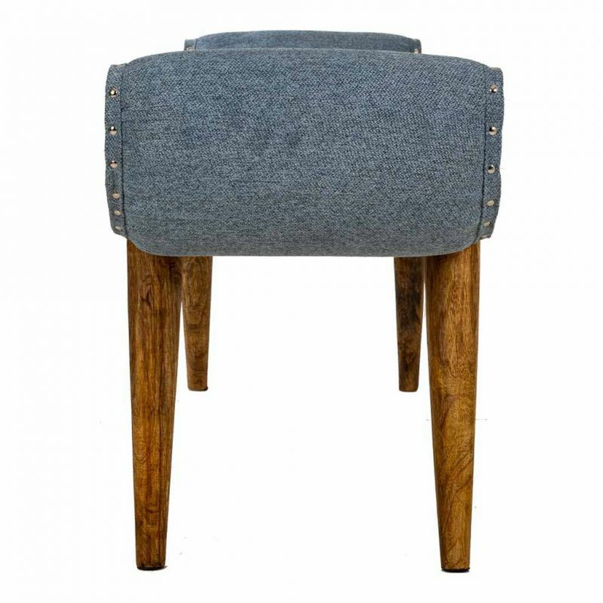 Bänk Alexandra House Living Kanvas Mangoträ 51 x 38 x 125 cm - 3