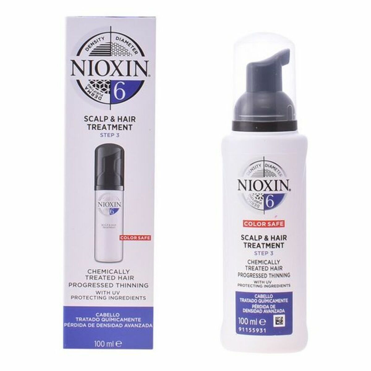 Volymgivande behandling Nioxin 10006528 Spf 15