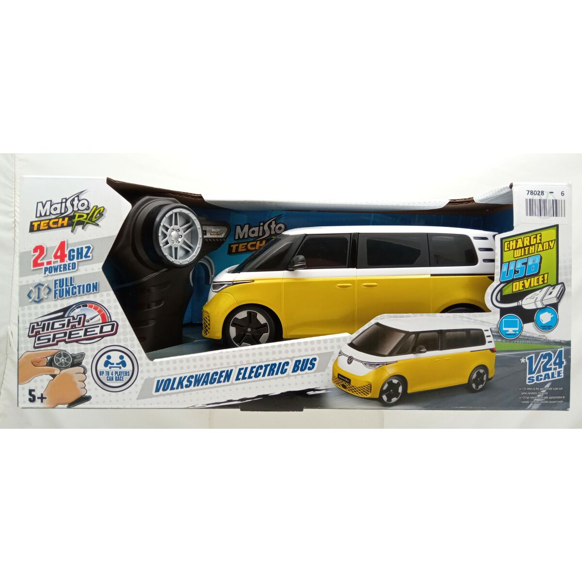 Radiostyrd bil Maisto Volkswagen 1:24 - 5