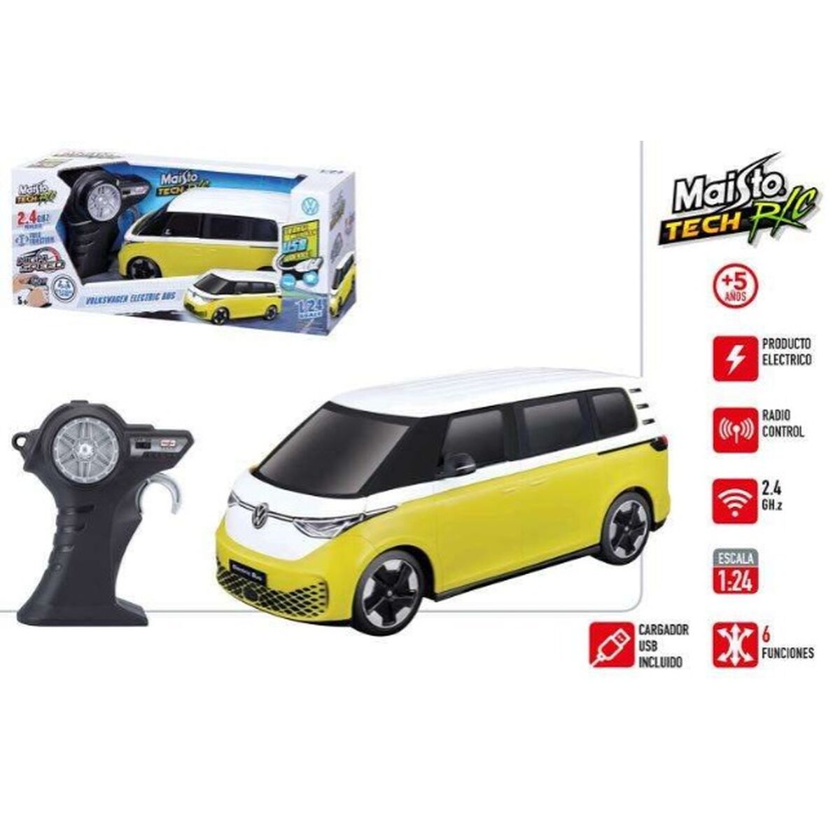 Radiostyrd bil Maisto Volkswagen 1:24 - 3